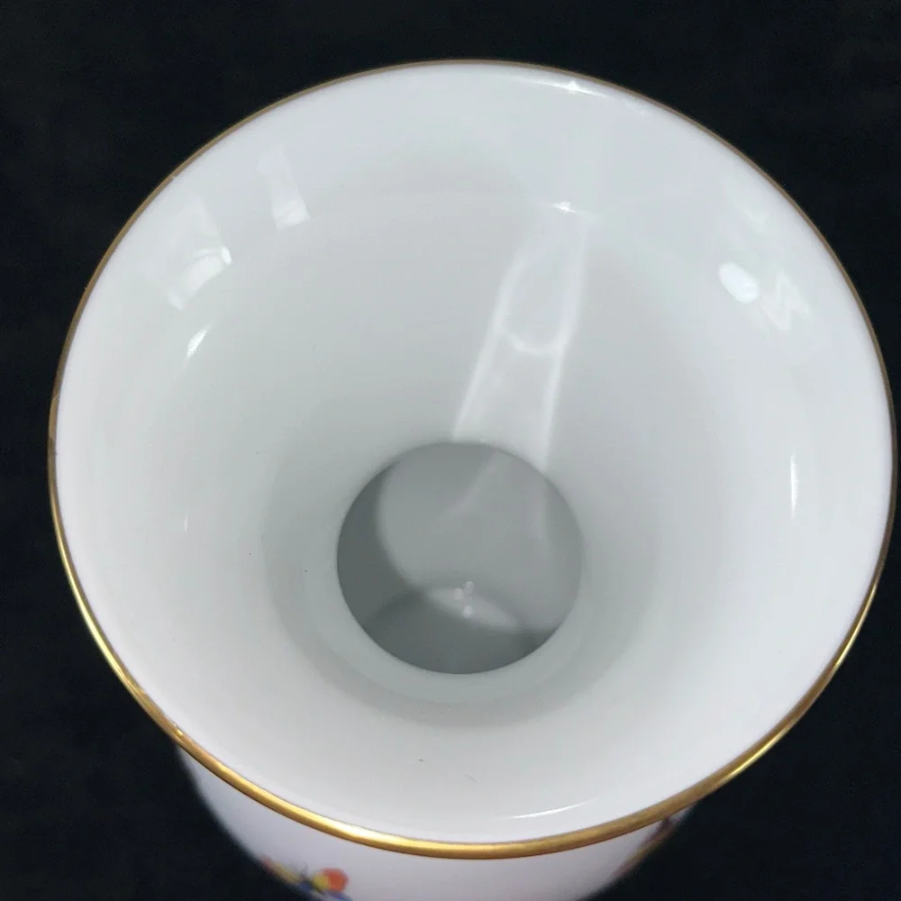 Herend Hungary Rothschild Bird Vase  #7023  8